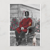 Persischer Schah aus Qajar - Iran Postkarte (Vorderseite)