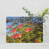 Persischer Seidenbaum Feiertagskarte (Stehend Vorderseite)