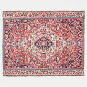 Persischer Seidenrumpf Fleecedecke (Vorderseite (Horizontal))