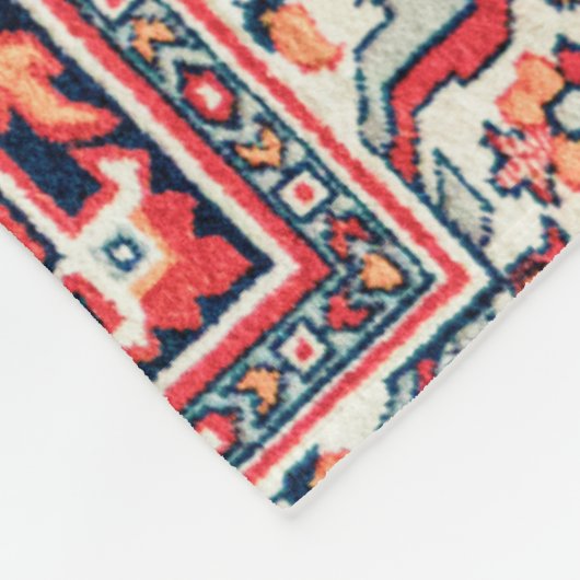 Persischer Seidenrumpf Fleecedecke (Ecke)