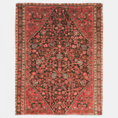 Persischer Seidenrumpf Fleecedecke (Vorderseite)