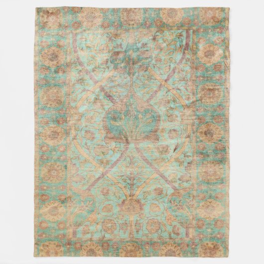 Persischer Seidenrumpf Fleecedecke (Vorderseite)