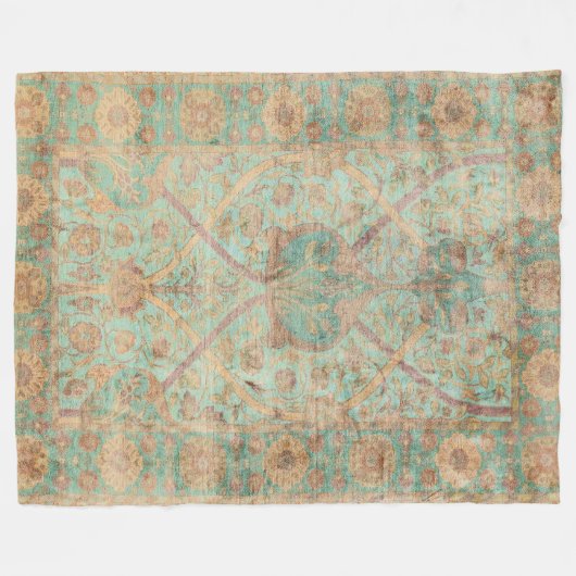 Persischer Seidenrumpf Fleecedecke (Vorderseite (Horizontal))