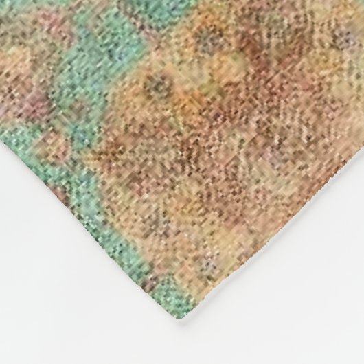 Persischer Seidenrumpf Fleecedecke (Ecke)