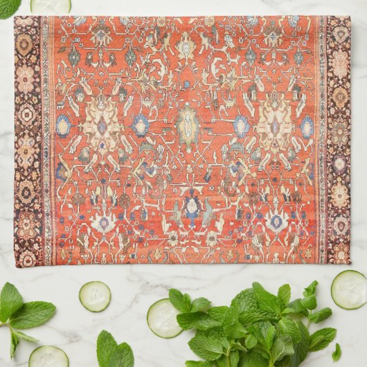 Persischer Seidenrumpf Geschirrtuch (Gefaltet)