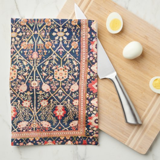 Persischer Seidenrumpf Geschirrtuch (Viertel Falte)