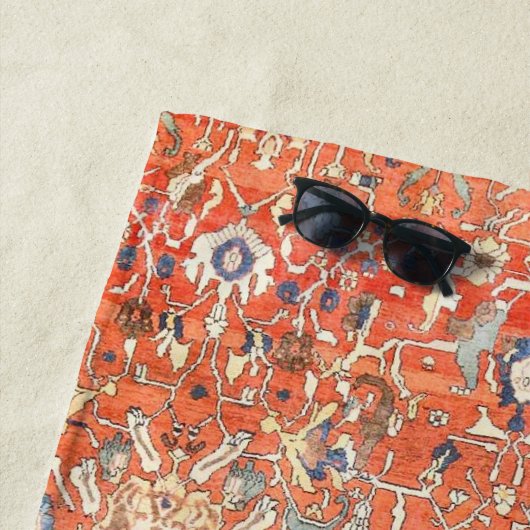 Persischer Seidenrumpf Strandtuch (Beispiel)