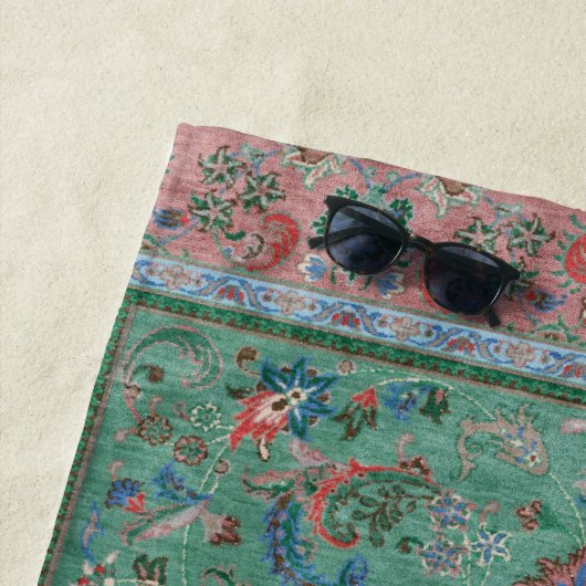 Persischer Seidenrumpf Strandtuch (Beispiel)