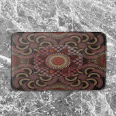 Persischer Sonnenstuhl gerahmter ethnischer Halbkr Badematte