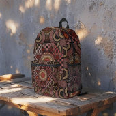 Persischer Sonnenstuhl gerahmter ethnischer Halbkr Bedruckter Rucksack