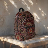 Persischer Sonnenstuhl gerahmter ethnischer Halbkr Bedruckter Rucksack