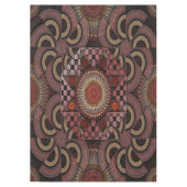 Persischer Sonnenstuhl gerahmter ethnischer Halbkr Tischdecke (Vorderseite)