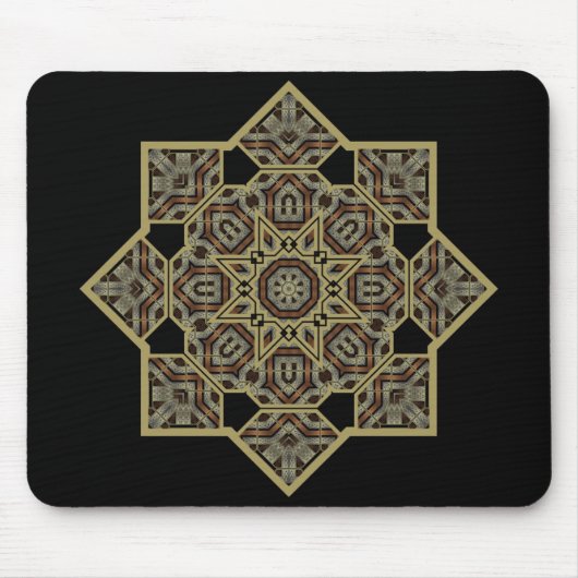 Persischer Stern Mousepad (Vorne)
