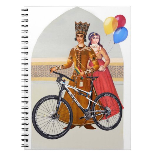 Persischer T - Shirt (Farsi Design) Notizblock (Vorderseite)