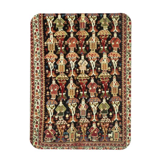 Persischer Teppich, 19.-20. Jahrhundert Magnet (Vertikal)