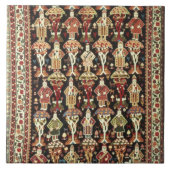 Persischer Teppich, 19.-2. Jahrhundert Fliese (Vorderseite)