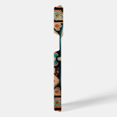 Persischer Teppich bunt iPhone Hülle (Rechte Seite)