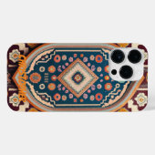 Persischer Teppich bunt iPhone Hülle (Rückseite (Horizontal))