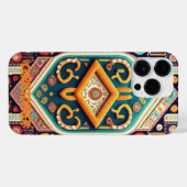Persischer Teppich bunt iPhone Hülle (Rückseite (Horizontal))