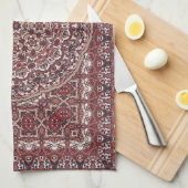 Persischer Teppich Geschirrtuch (Viertel Falte)