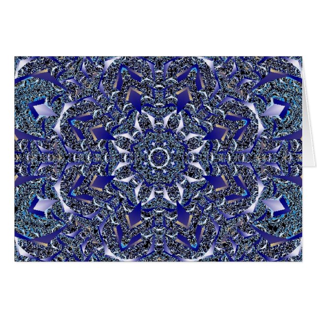 Persischer Teppich-Karte (Vorderseite (Horizontal))