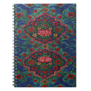 Persischer Teppich Muster Notizbuch – Elegante Tra Notizblock
