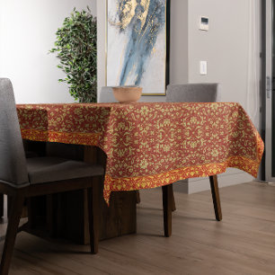 Persischer Teppich Print- Antiquitätenmuster Tischdecke