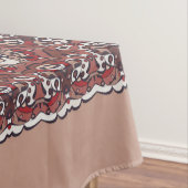 Persischer Teppich Tischdecke (Beispiel)