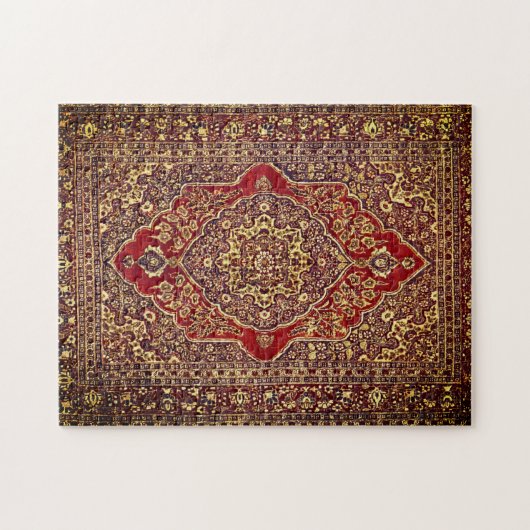 Persischer Teppichausdruck - Tabris Puzzle (Horizontal)