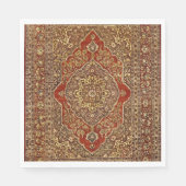 Persischer Teppichausdruck - Tabris Serviette (Vorderseite)