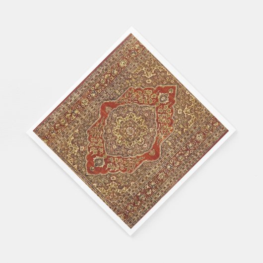 Persischer Teppichausdruck - Tabris Serviette (Ecke)