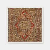 Persischer Teppichausdruck - Tabris Serviette (Vorderseite)