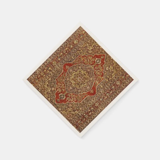 Persischer Teppichausdruck - Tabris Serviette (Ecke)