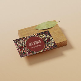 Persischer Teppichaussehen - Antiquitätenhändler Visitenkarte