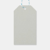 Persischer Teppichboden Elegantes Design Geschenkanhänger (Rückseite)