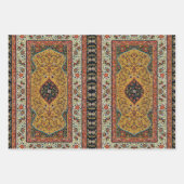 Persischer Teppichboden Elegantes Design Geschenkpapier Set (Vorderseite 3)