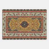 Persischer Teppichboden Elegantes Design Geschenkpapier Set (Vorderseite 2)