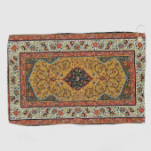 Persischer Teppichboden Elegantes Design Golfhandtuch (Horizontal)