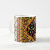Persischer Teppichboden Elegantes Design Kaffeetasse (Vorderseite Links)