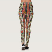 Persischer Teppichboden Elegantes Design Leggings (Rückseite)