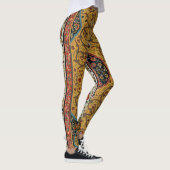 Persischer Teppichboden Elegantes Design Leggings (Rechts)