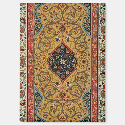 Persischer Teppichboden Elegantes Design Magnet (Vorderseite)