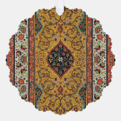 Persischer Teppichboden Elegantes Design Ornament Karte (Vorderseite)