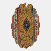 Persischer Teppichboden Elegantes Design Ornament Karte (Rechts)