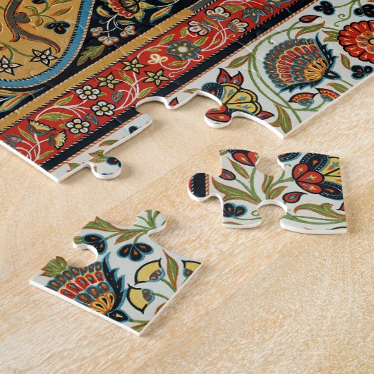 Persischer Teppichboden Elegantes Design Puzzle (Seite)