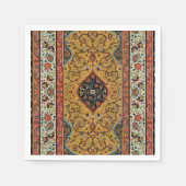 Persischer Teppichboden Elegantes Design Serviette (Vorderseite)