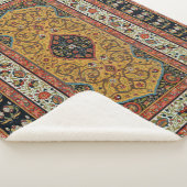 Persischer Teppichboden Elegantes Design Sherpadecke (3/4)