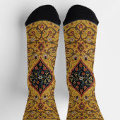 Persischer Teppichboden Elegantes Design Socken (Oben)