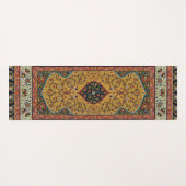 Persischer Teppichboden Elegantes Design Yogamatte (Rückseite (Horizontal))