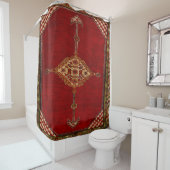 Persischer Teppichboden - fett Duschvorhang (Beispiel)